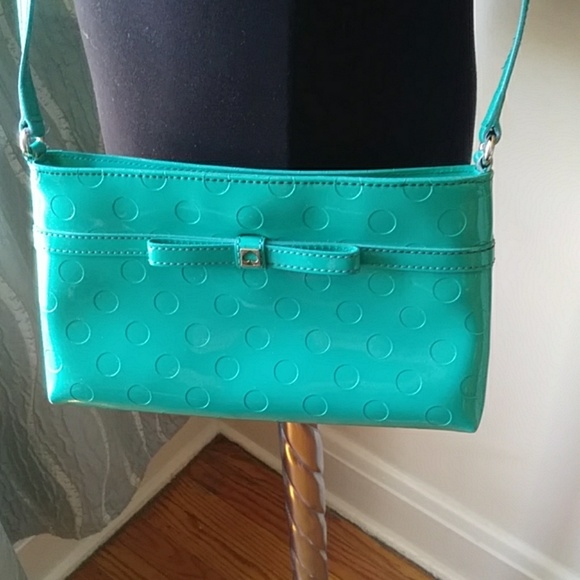 KATE SPADE PATENT LEATHER CROSSBODY 100% AUTH - Picture 6 of 8